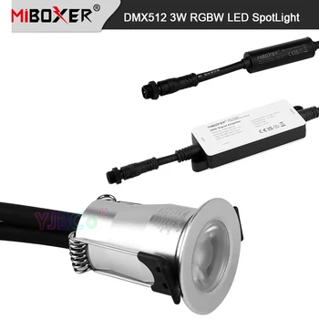 Miboxer Водонепроницаемый IP66 3W DMX512 RGBW светодиодный Прожектор Автоматическое Редактирование Адреса Усилителя сигнала DMX Оригинальный редактор адресов