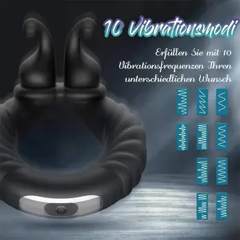 Товары для взрослых перезаряжаемое силиконовое вибрационное устройство с тонким кольцом для мужской мастурбации на долгое время Бесплатная доставка