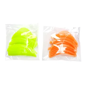 Средство для химической завивки ресниц, прокладка для холодной химической завивки, флуоресцентно-зеленый, 5 пар