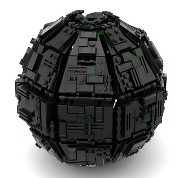 Авторизованный MOC-113837 Borg Sphere Военный корабль Строительные блоки MOC Набор 851 шт. Блоки Кирпичи Игрушки Для детей