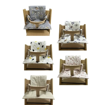 Водонепроницаемая подушка для детского стула, стильная и красочная подушка для обеденных стульев для малышей