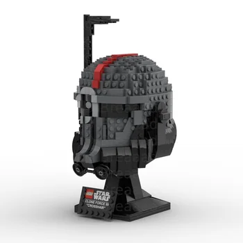 MOC-79958 Crosshoir (коллекция шлемов), модель строительного блока, сращенная игрушка-головоломка, подарок для детей