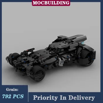 MOC Модель бэтмобиля Строительный блок UCS Серия Movie Technology Коллекция игрушек Подарок