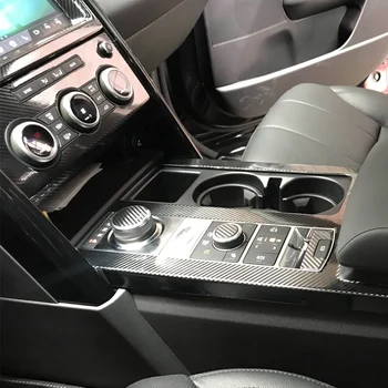 Для Land Rover Discovery 5 Внутренняя Центральная панель управления, дверная ручка, 5D Наклейки из углеродного волокна, наклейки для стайлинга автомобилей, обрезанный винил