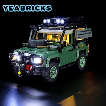 Комплект светодиодных ламп YEBRICKS для 10317 Classic Defender 90, набор строительных блоков (не включает модель), кирпичные игрушки для детей