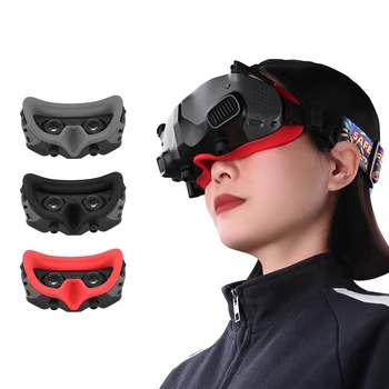 Накладка для глаз для очков DJI Avata, 2 силиконовых защитных чехла, мягкая лицевая накладка, сменная маска для дрона DJI Avata, аксессуары