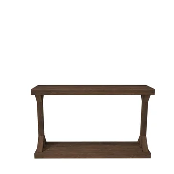 Большой консольный столик в деревенском стиле, коричневый диван-столик mesas de centro