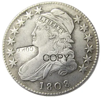 (1807-1839) Монета-копия с датами смешивания В виде бюста с крышкой в полдоллара (17 штук)