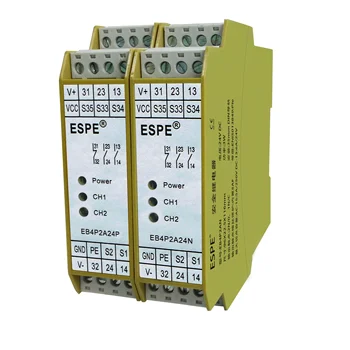 Новые оригинальные твердотельные электрические детали EB4P2A24P Модуль электрического реле безопасности 24 В