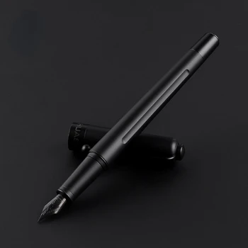 Роскошная Высококачественная Перьевая ручка EF F M с черной технологией EF F M Pen Point Steel Pen Бизнес Подарок Офисные Принадлежности Канцелярские принадлежности
