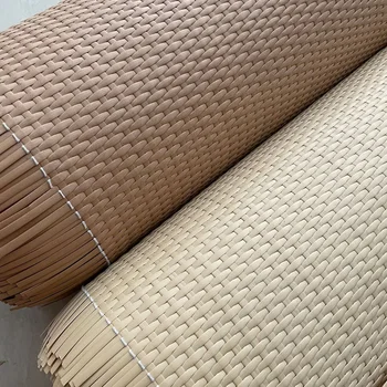 Пластиковый ротанговый плетеный лист для стула, стола, мебели, материал для ремонта своими руками, рулон материала для плетения из ротанга премиум-класса.