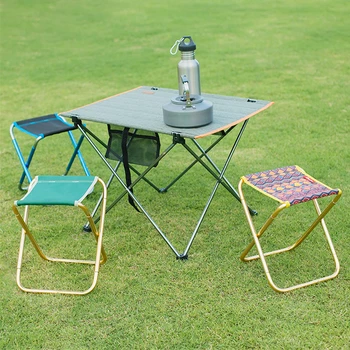 Складной стул для рыбалки, пикника, кемпинга на открытом воздухе, портативный складной легкий стул из ткани Оксфорд
