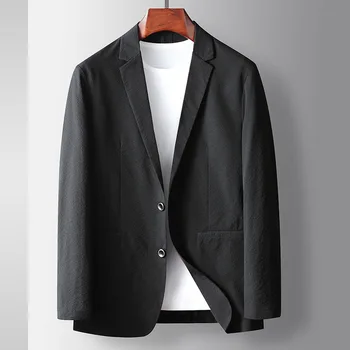 B1214-Мужской костюм Four Seasons, повседневное свободное пальто в деловом стиле