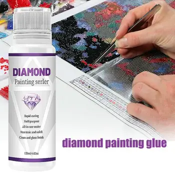 Клей для рисования 5D Diamondss Нетоксичный Клей Для алмазной Вышивки Для Постоянной фиксации, Клей для Пазлов Diamondss Art