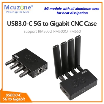Корпус с ЧПУ USB3.0-C 5G-Gigabit Ethernet, без драйверов, подключи и играй, X86, R5S, RM500U, RM500Q FM650, Ubuntu, Mac OS