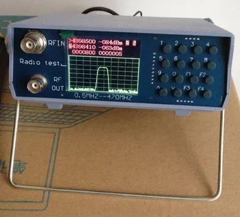 U / V двухдиапазонный анализатор спектра UHF VHF с источником отслеживания 136-173 МГц /400-470 МГц