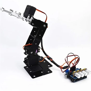 4dof Алюминиевая металлическая рука робота DIY роботизированный коготь arduino kit
