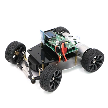 Комплект шасси рулевого управления автомобиля Пульт дистанционного управления STM32 Arduino