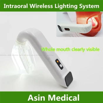 Стоматологический внутриротовой светильник и беспроводная светодиодная лампа для всасывания Внутриротовой светодиодный светильник для гигиены полости рта Стоматологический осветитель