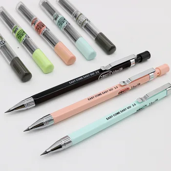 Тестовый механический карандаш Kawaii карамельного цвета 2,0 мм 2B, Карандаши для письма, школьные принадлежности для девочек, Корейские канцелярские принадлежности, подарок