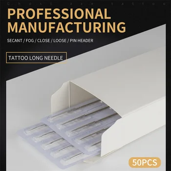 50ШТ Иглы для татуировки RL RS M1 RM Профессиональные иглы для татуировки Стальные одноразовые Иглы для стерилизации Татуировки для ручки для тату-машинки